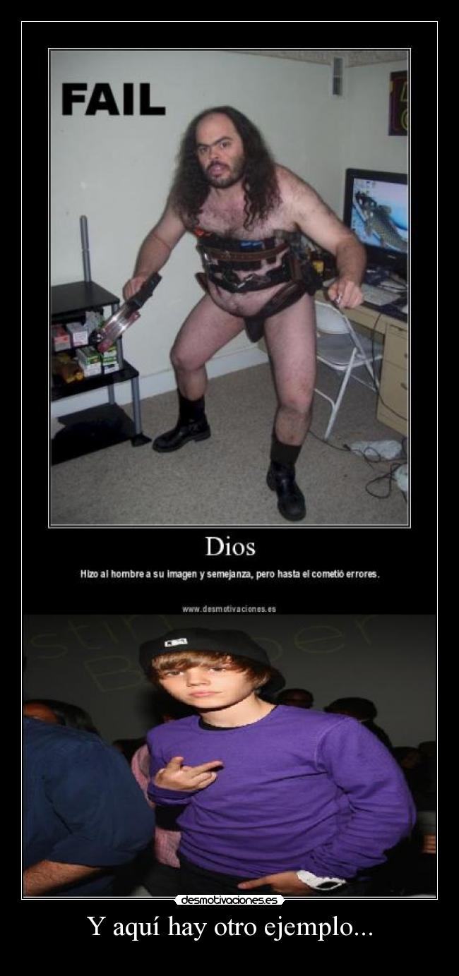 Y aquí hay otro ejemplo... -