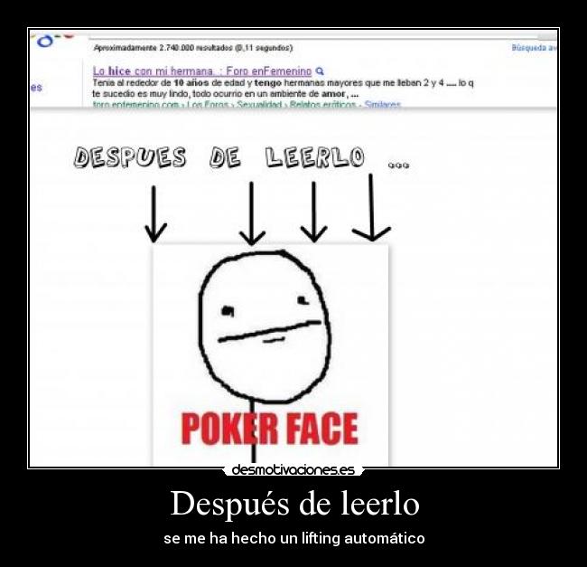 Después de leerlo -