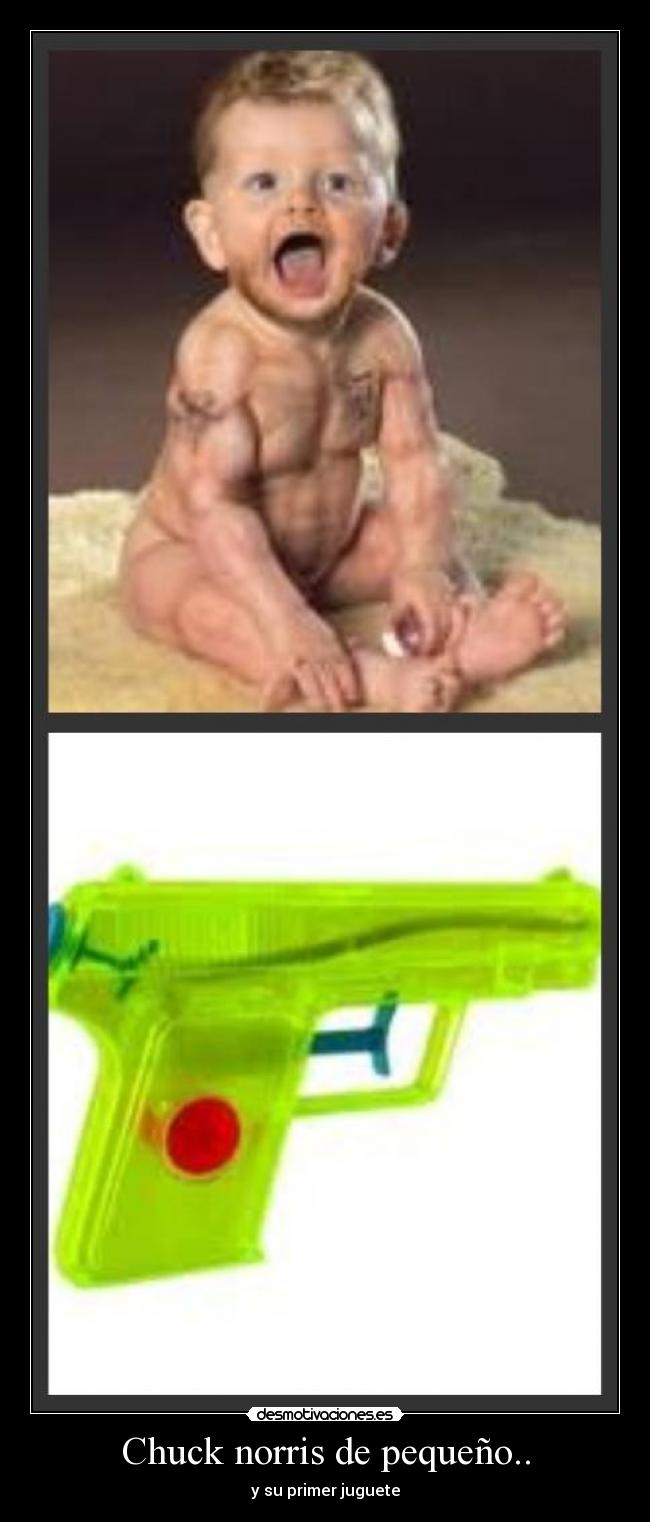 Chuck norris de pequeño.. -