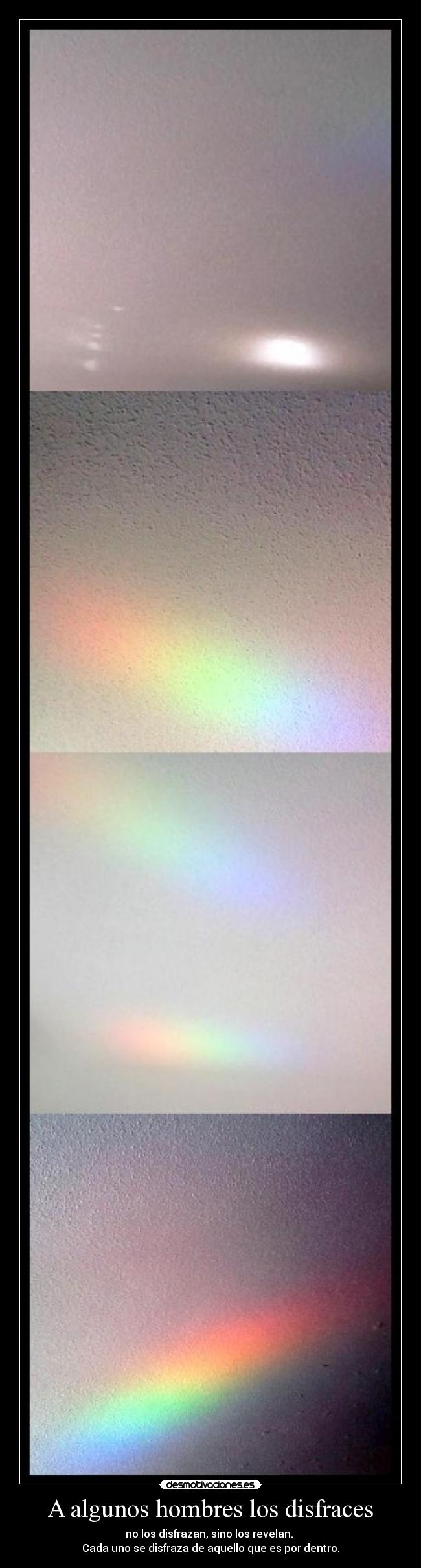 A algunos hombres los disfraces -