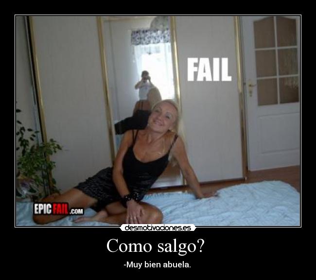 Como salgo?  - 