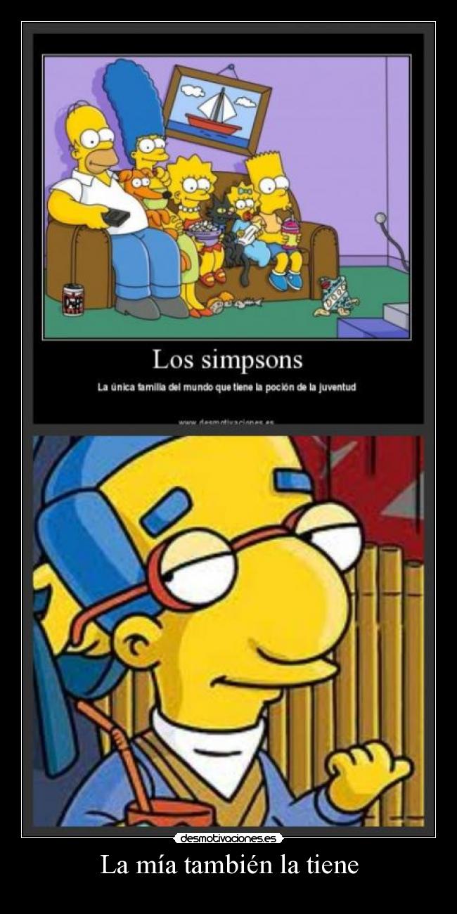 La mía también la tiene -