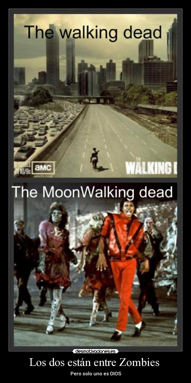 Los dos están entre Zombies -