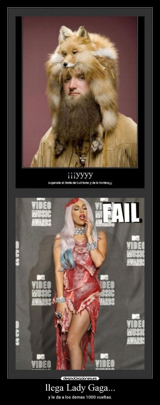 carteles lady gagacutrefeo desmotivaciones