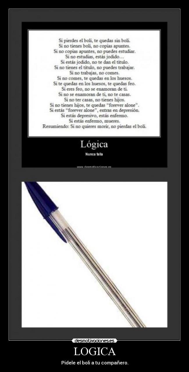 LOGICA - Pidele el boli a tu compañero.