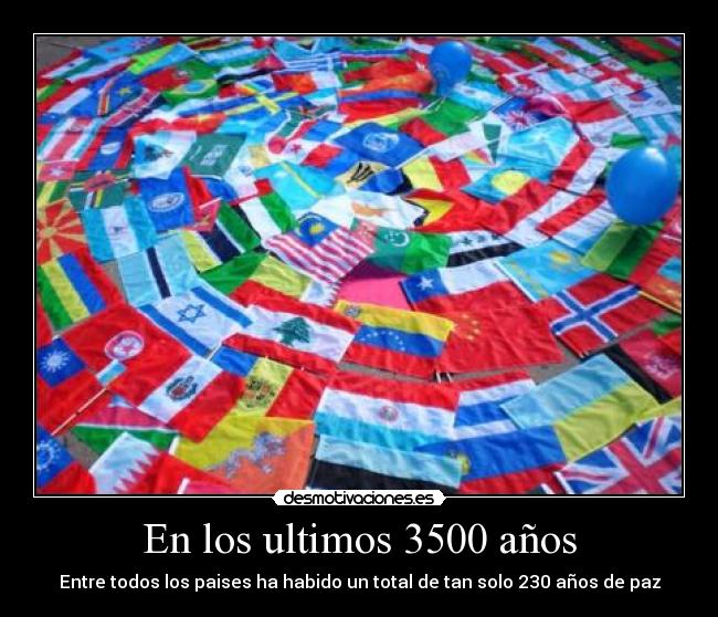 En los ultimos 3500 años -