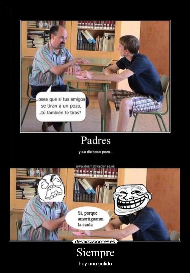 carteles fuuuuu trollface desmotivaciones