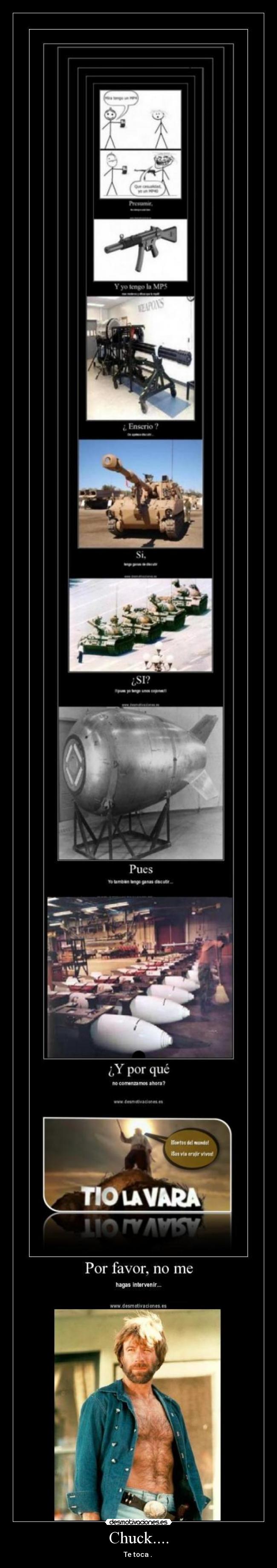 Chuck.... - Te toca .