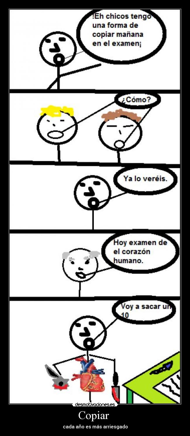 Copiar - cada año es más arriesgado