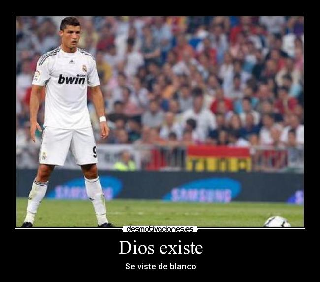 Dios existe - Se viste de blanco