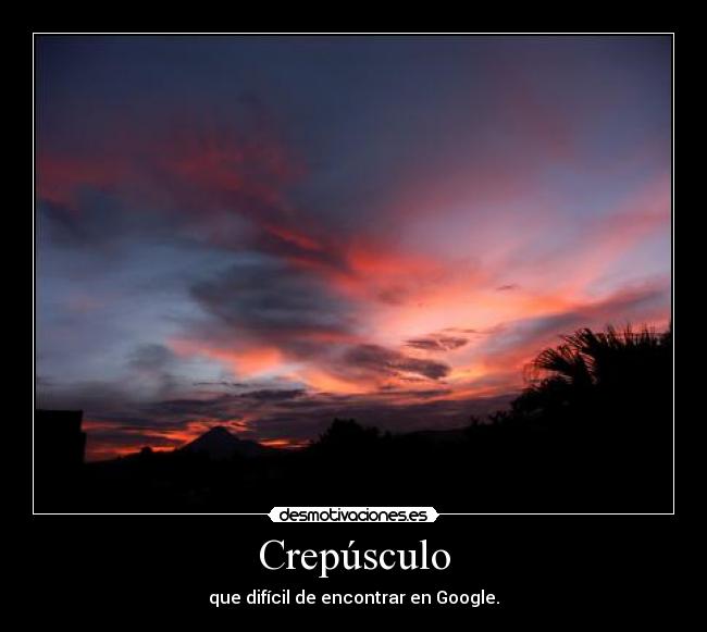 Crepúsculo - 