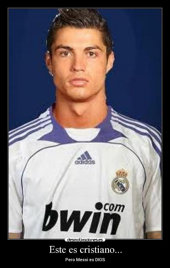 Este es cristiano... -