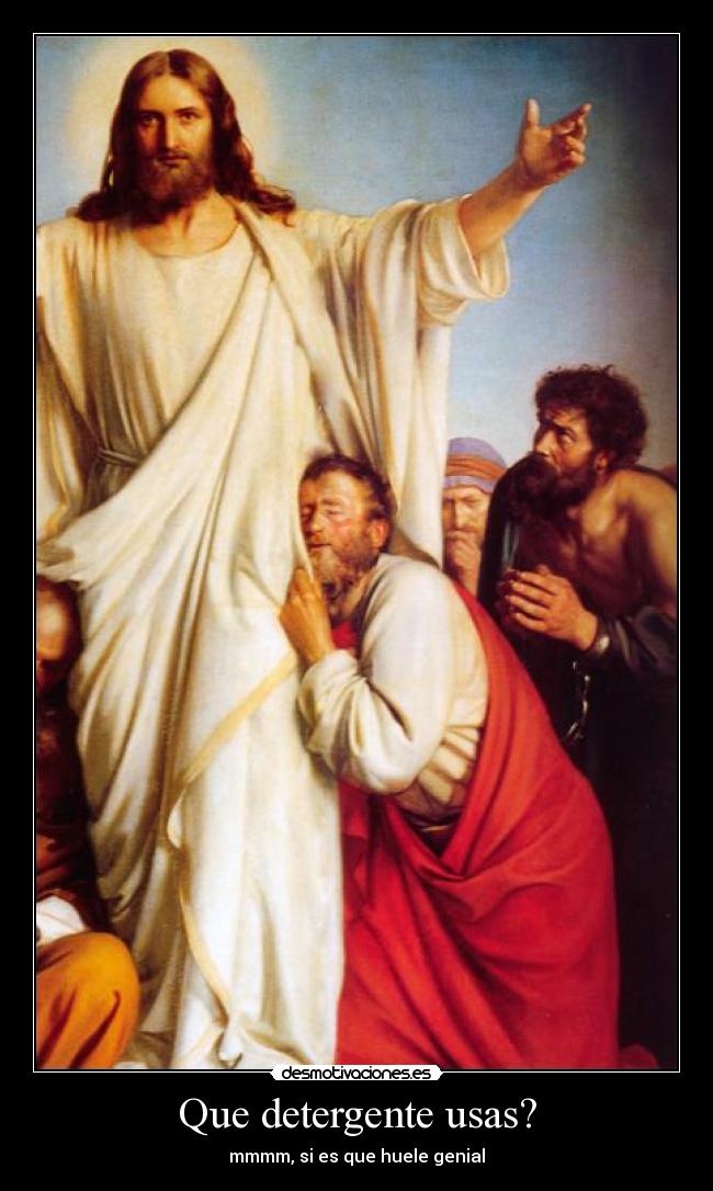 Que detergente usas? - mmmm, si es que huele genial