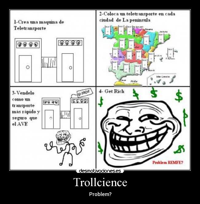 Trollcience - Problem?