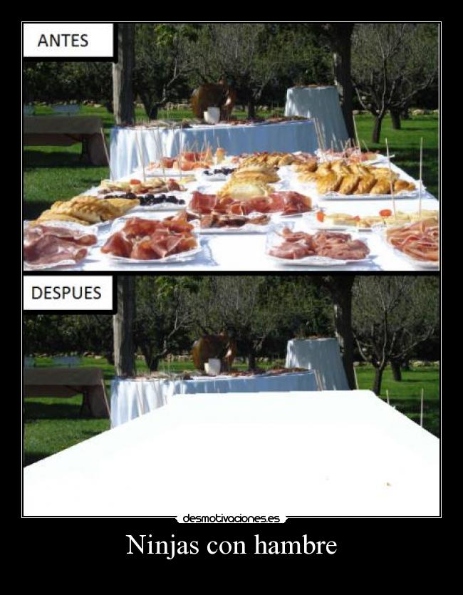 Ninjas con hambre -
