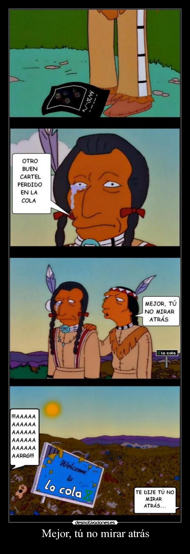 Mejor, tú no mirar atrás - 