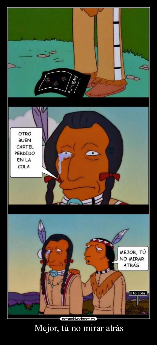 Mejor, tú no mirar atrás - 