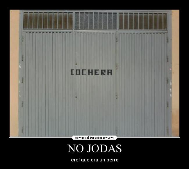 NO JODAS - 