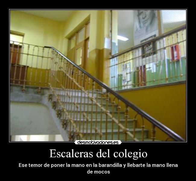Escaleras del colegio - 