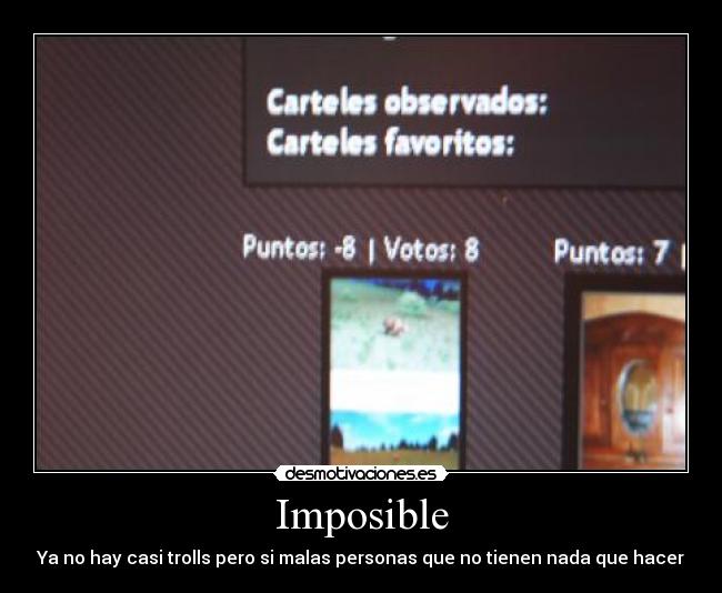 Imposible -