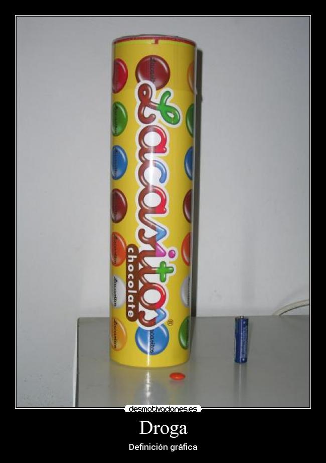 Droga - Definición gráfica