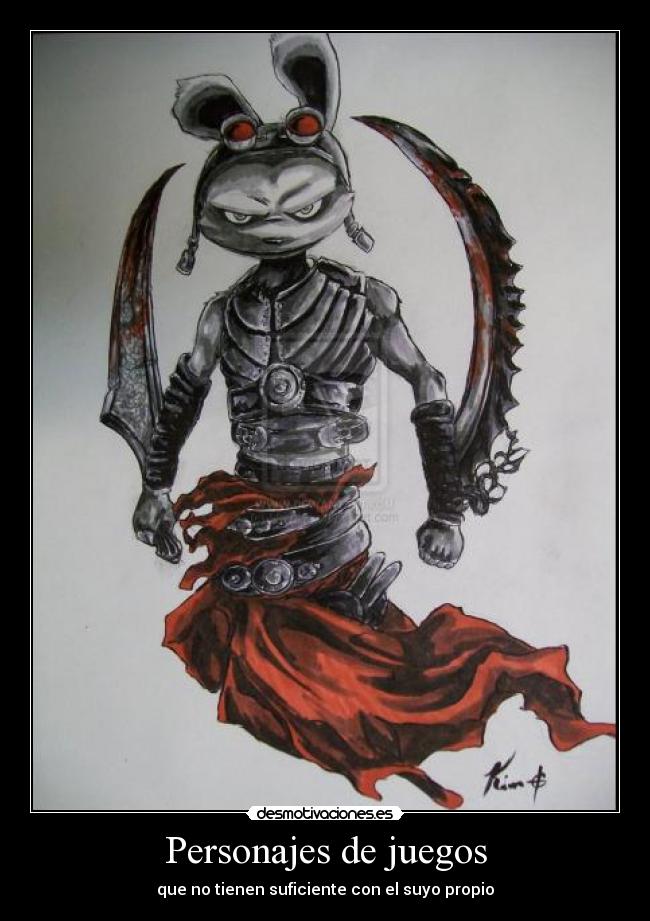 Personajes de juegos -