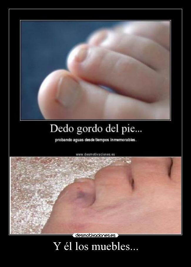 Y él los muebles... - 