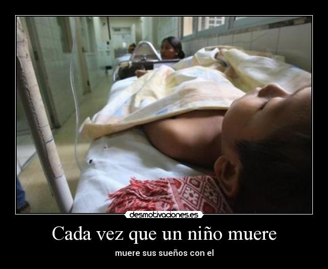 Cada vez que un niño muere - 