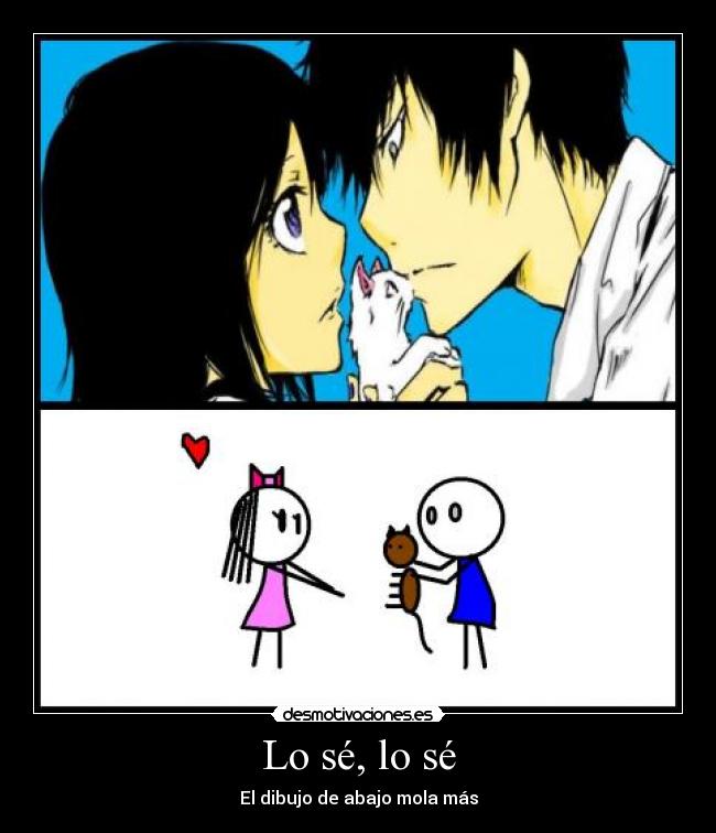 Lo sé, lo sé - El dibujo de abajo mola más