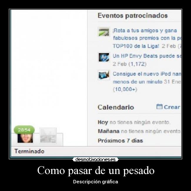 Como pasar de un pesado -