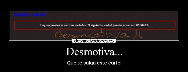 Desmotiva... - 