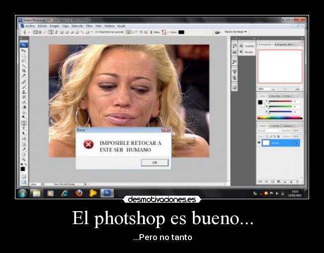 El photshop es bueno... - 