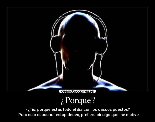 ¿Porque? -