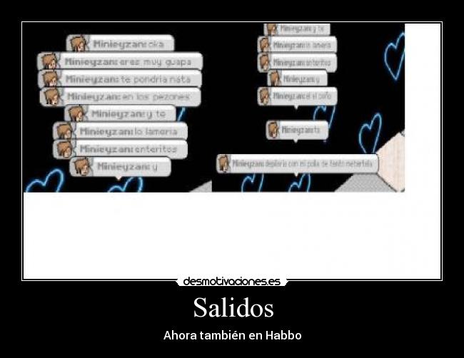 Salidos - Ahora también en Habbo
