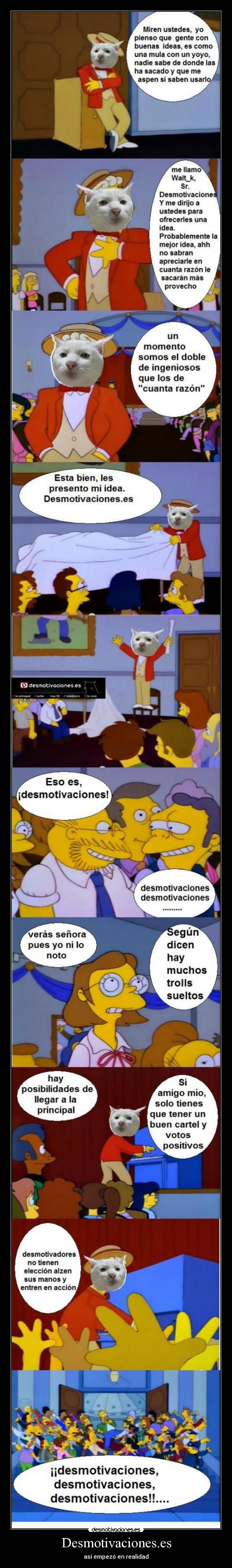 Desmotivaciones.es - asi empezó en realidad