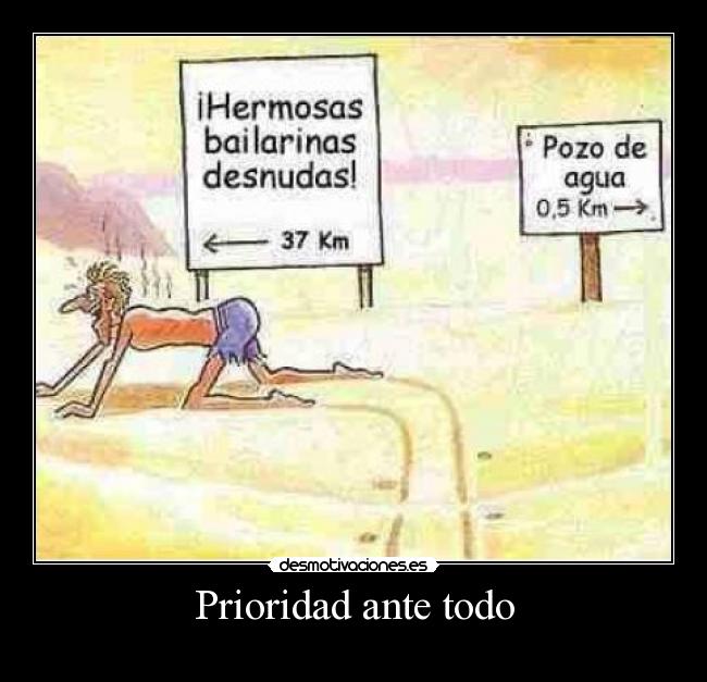 Prioridad ante todo - 