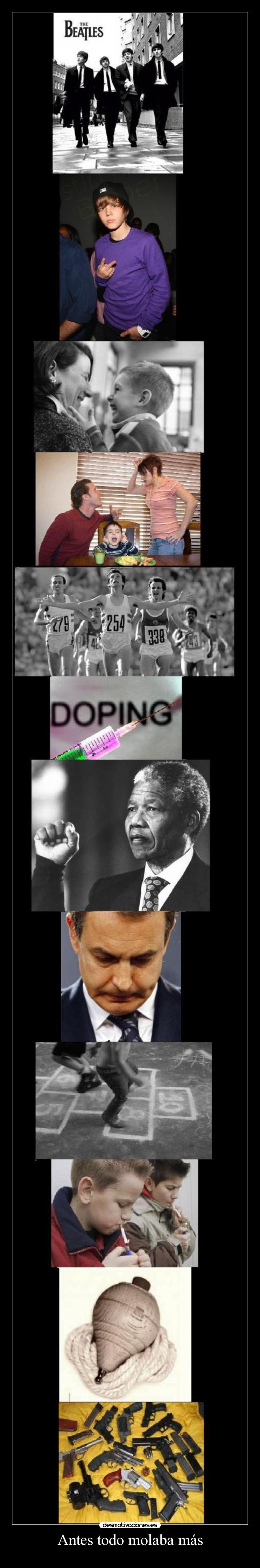 Antes todo molaba más -