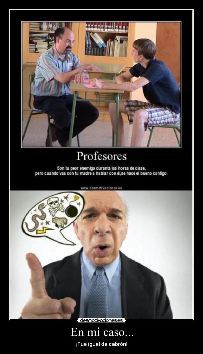 carteles profesor desmotivaciones