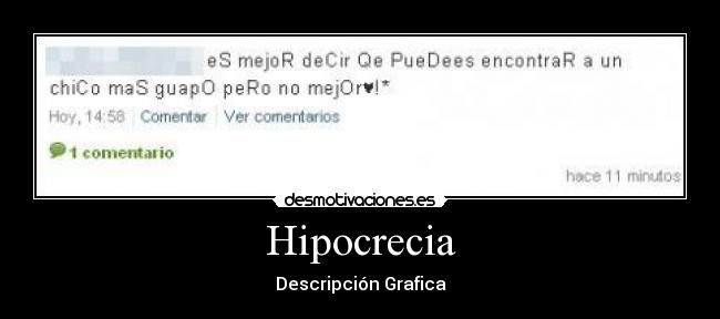 Hipocrecia - Descripción Grafica