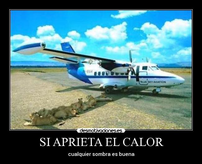 SI APRIETA EL CALOR -