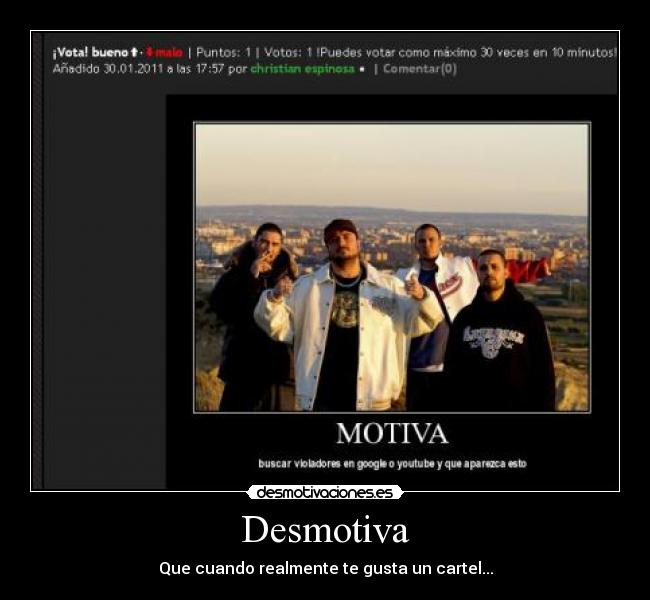 carteles yuanki desmotivaciones