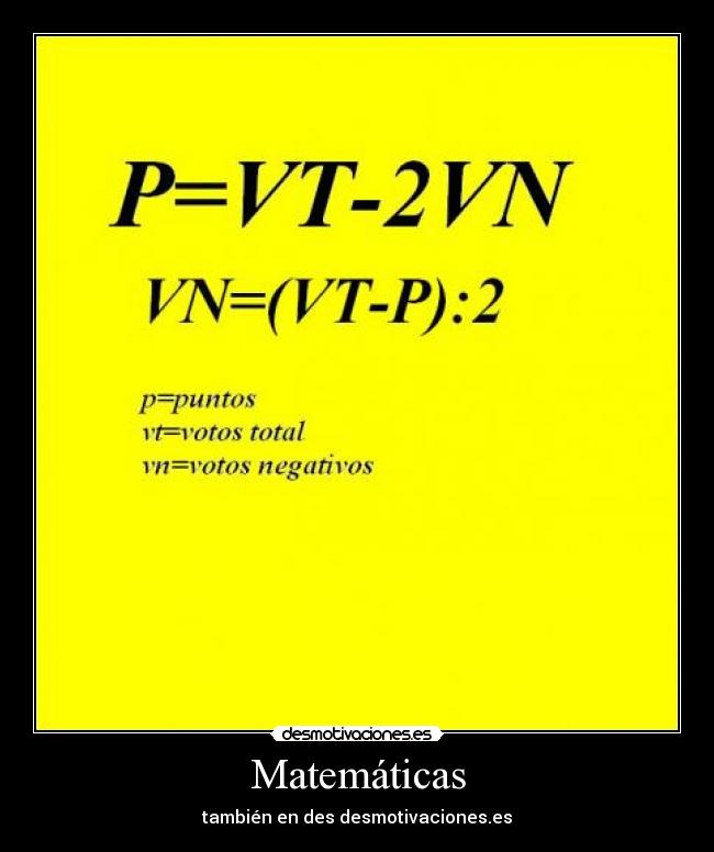 Matemáticas -