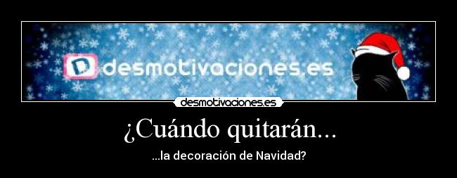 ¿Cuándo quitarán... -