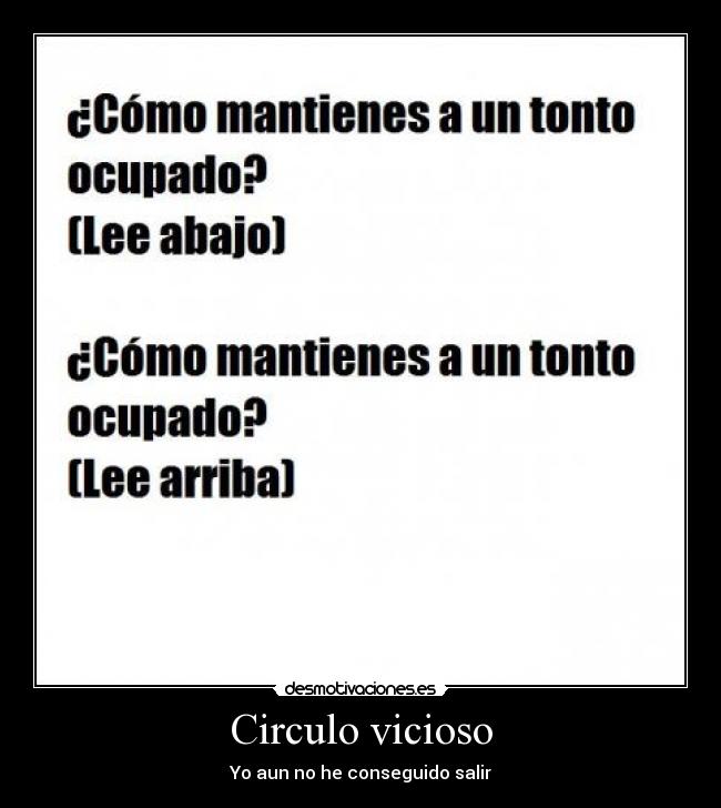Circulo vicioso - 