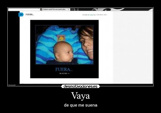 Vaya - de que me suena