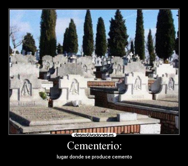 Cementerio: -