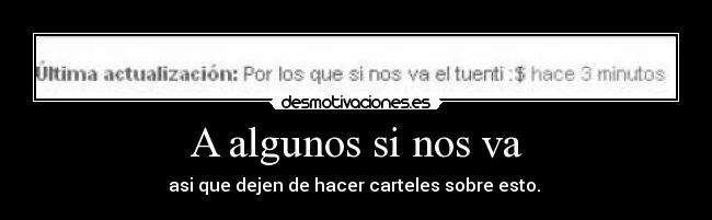A algunos si nos va - 