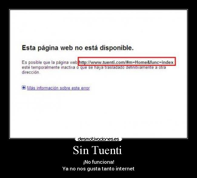 Sin Tuenti -