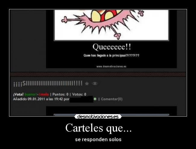 Carteles que... - se responden solos