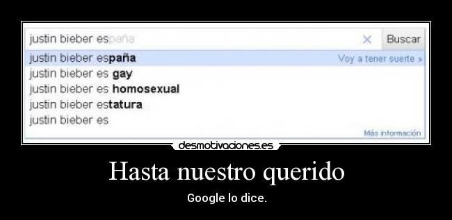 Hasta nuestro querido - 